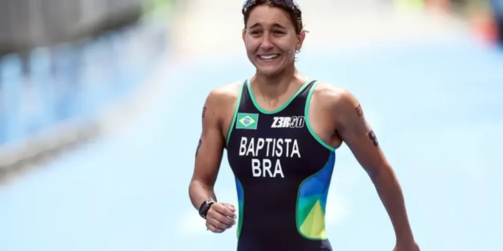 Luisa Baptista representou o Brasil nos Jogos Olímpicos de Tóquio
