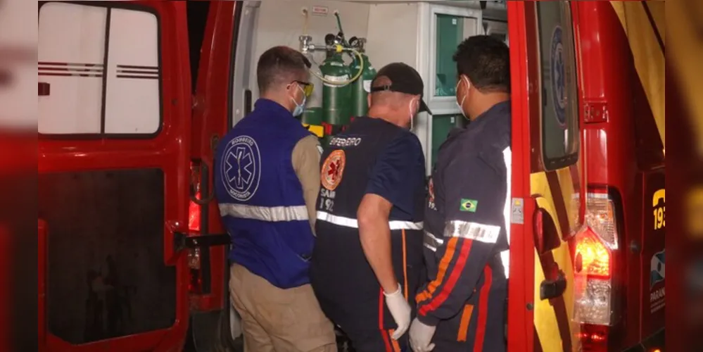 Siate e Samu atenderam a ocorrência