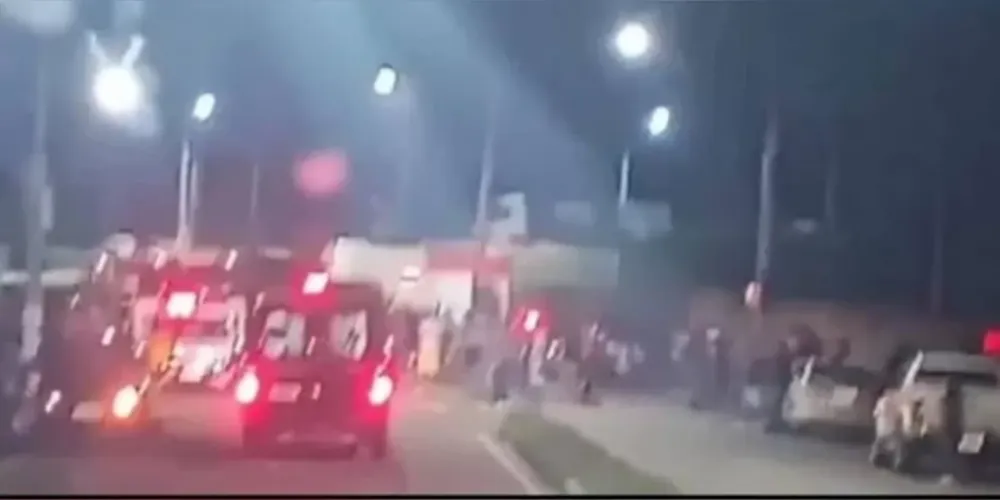 Acidente aconteceu na noite dessa sexta-feira (09)