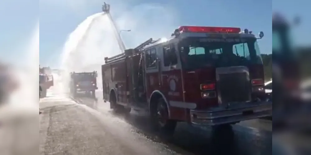 Incêndio começou a se espalhar por diversos locais do prédio