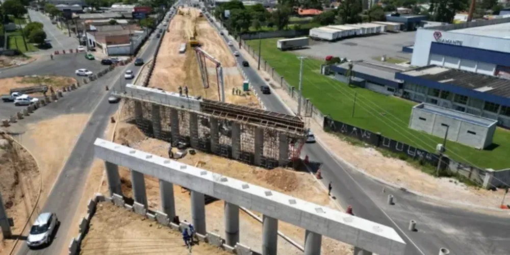 Obras devem avançar durante o período de bloqueio total.