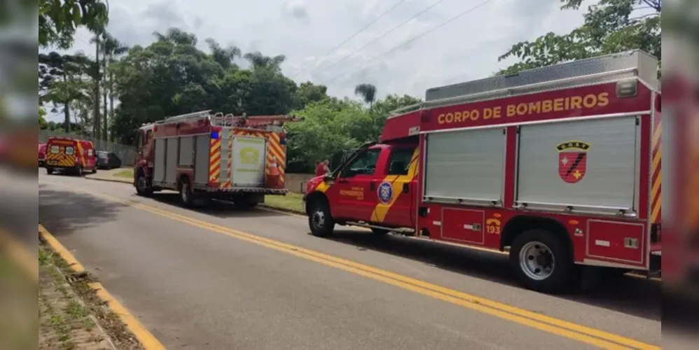 Equipe de resgate segue tentando encontrar o homem.