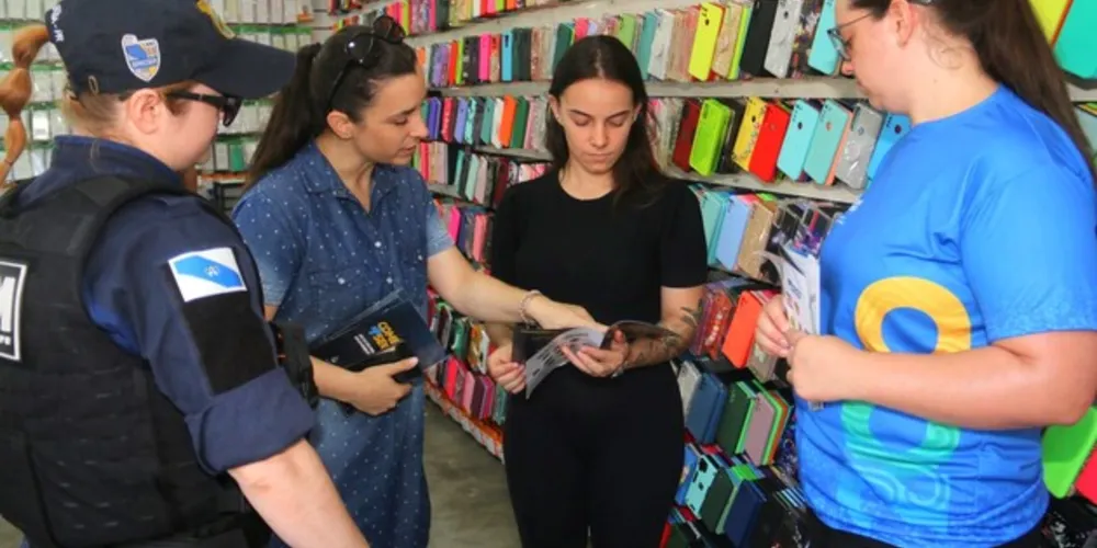 O material foi criado pela Secretaria de Cidadania e Segurança Pública do Município