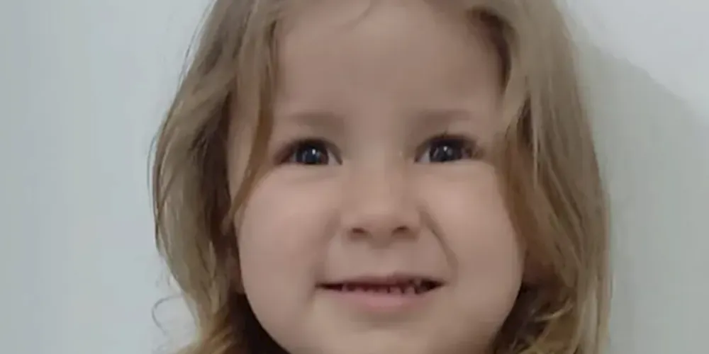 Criança é da cidade de Cascavel, no Oeste do Paraná.