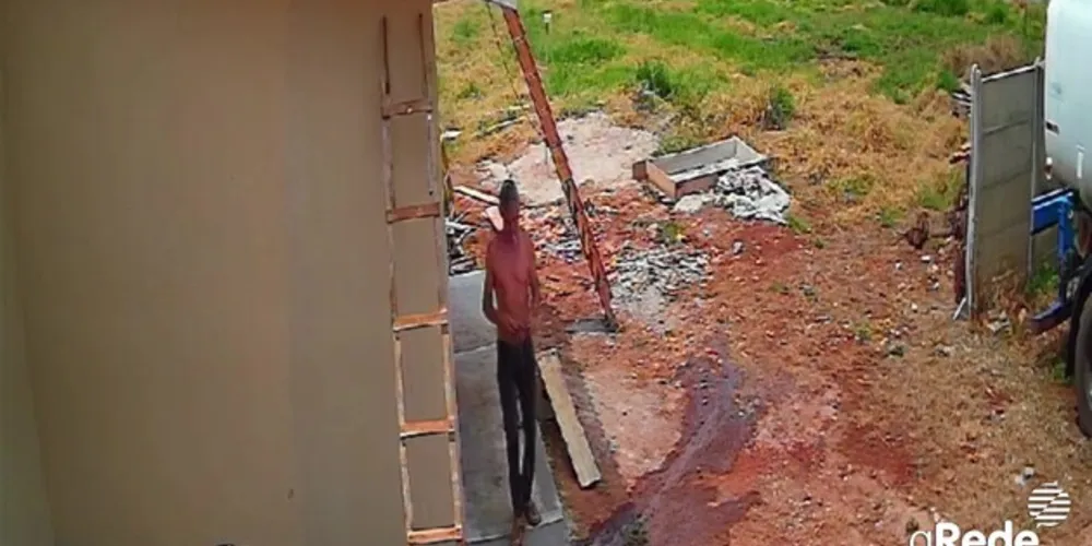 Vídeo mostra ação do suspeito de feminicídio, em Ponta Grossa