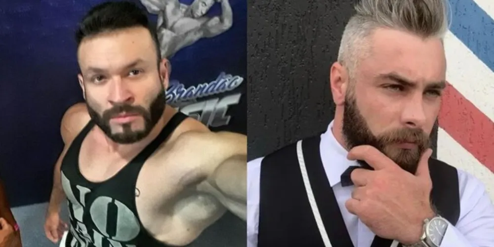 Douglas Pereira da Silva (esquerda) e Maycon Diogo Martins Paes morreram na tarde desta quarta-feira (27)