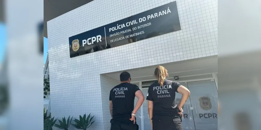 A ação contou com a atuação de policiais civis que estão atuando no Verão Maior Paraná