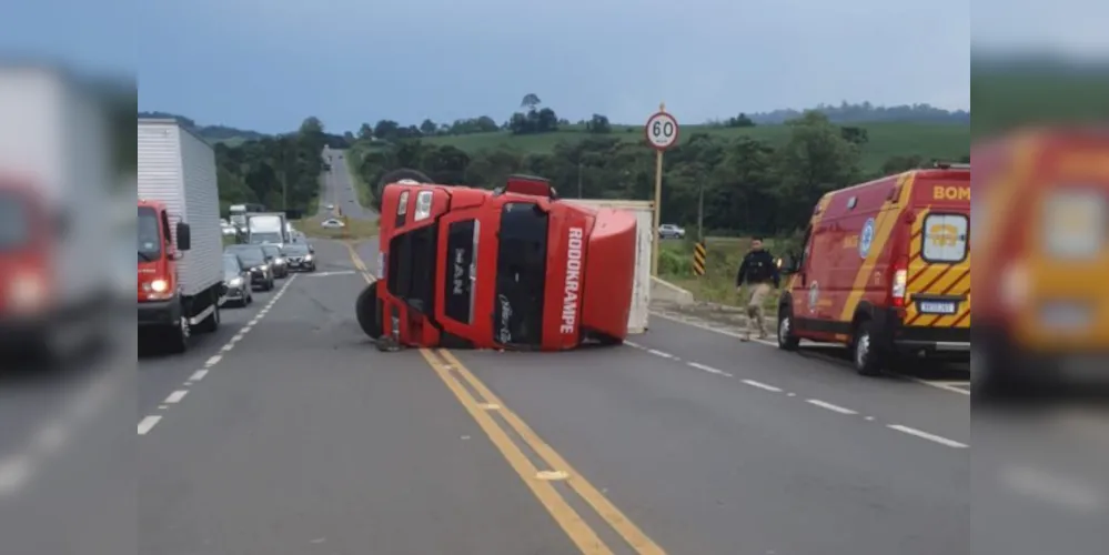 O incidente foi comunicado ao Corpo de Bombeiros Militar do Paraná (CBMPR) pelo Serviço de Atendimento Móvel de Urgência (SAMU)