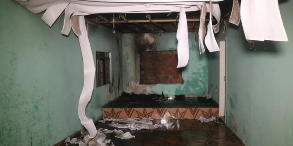 Casa não era habitada