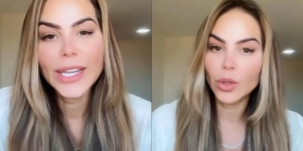 A modelo aproveitou o momento para pedir desculpas a Neymar se as notícias causaram algum problema para ele