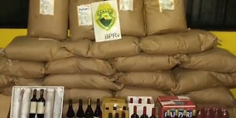 Van foi abordada em Nova 
Aurora, no Paraná