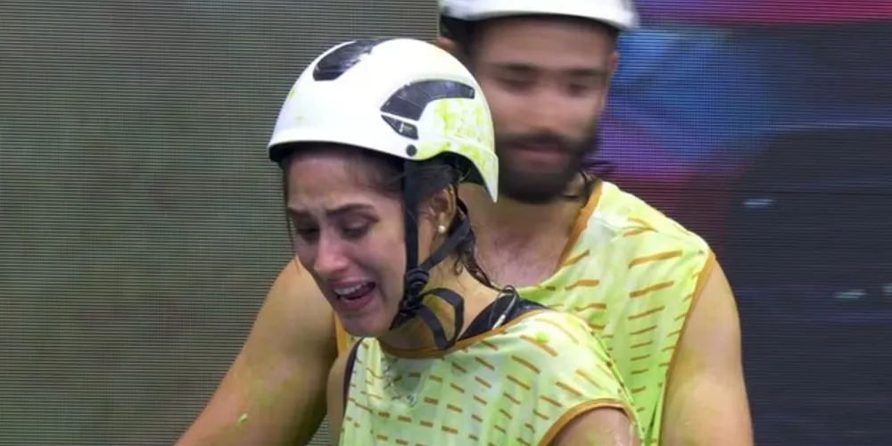 "Meu Deus, eu nem acredito que eu consegui", se emocionou a fisioterapeuta