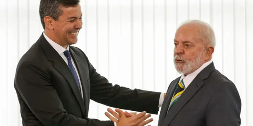 Foi a primeira visita oficial de Peña ao Brasil desde que assumiu o governo do Paraguai