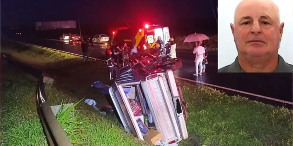 Acidente aconteceu na PR-317, no trecho entre Floresta e Maringá