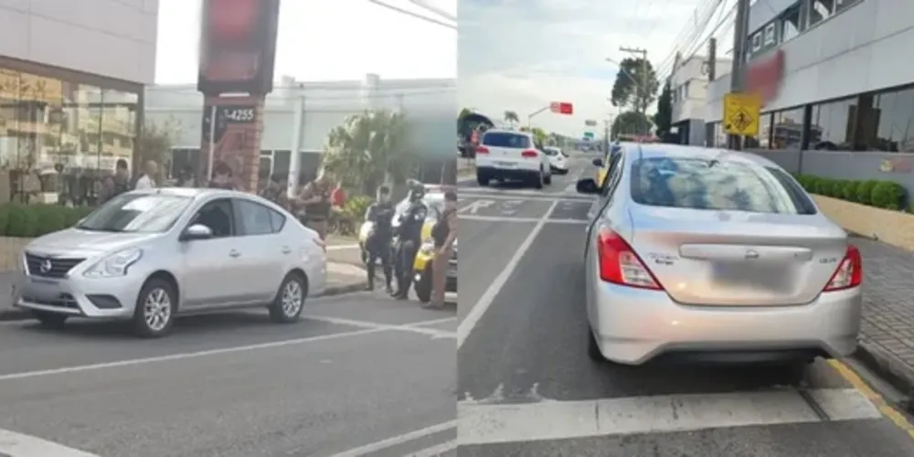 Roubo à mão armada aconteceu no domingo (17), em Curitiba