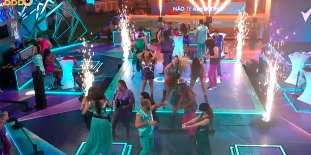 A primeira festa do 'BBB 24'