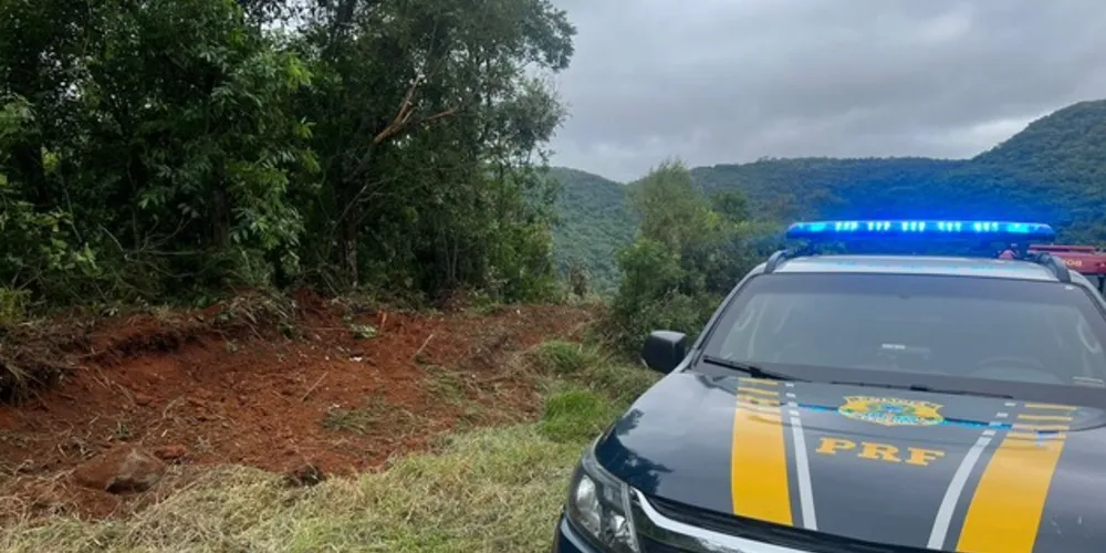 Caminhoneiro morreu com queda de 50 metros na serra de Guarapuava