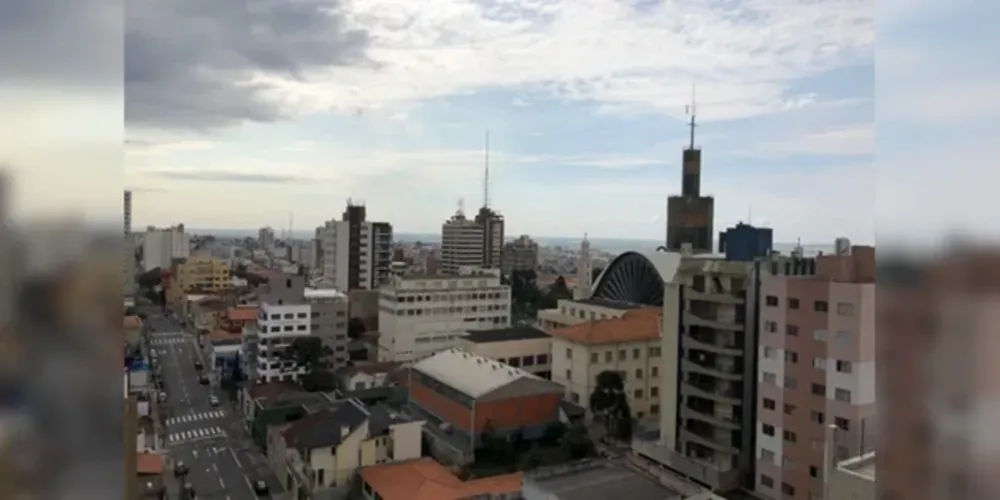 Em Ponta Grossa, a mínima é de 15°C
