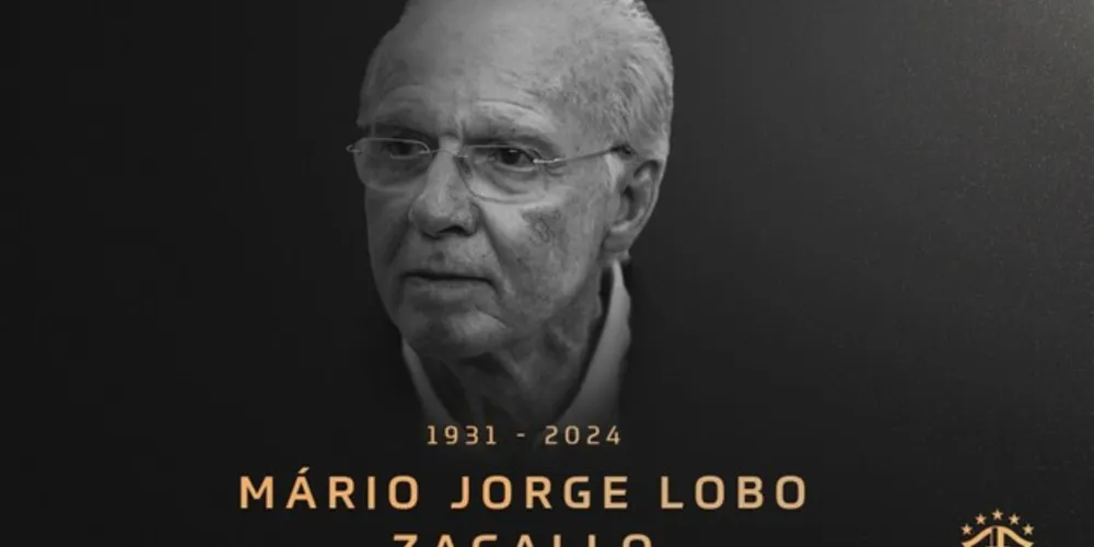 Zagallo morreu neste sábado por falência múltipla de órgãos