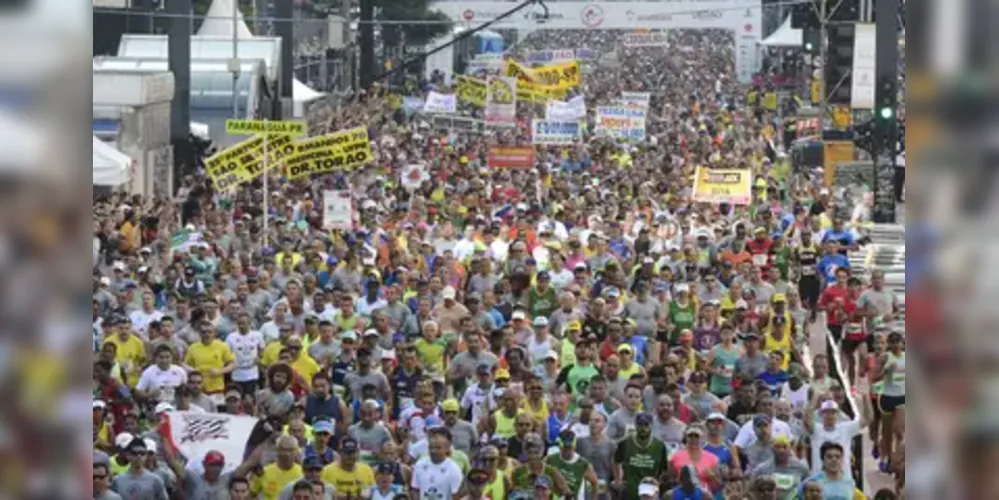 Corrida ocorre em São Paulo.