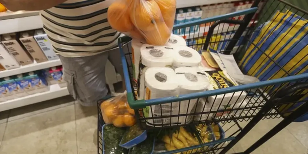 A pesquisa realizada mensalmente caracteriza o consumo básico das famílias