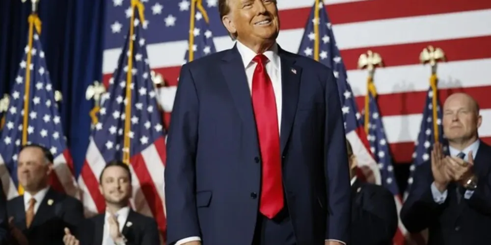 Trump atingiu esse resultado mesmo após não comparecer aos debates do Partido Republicano