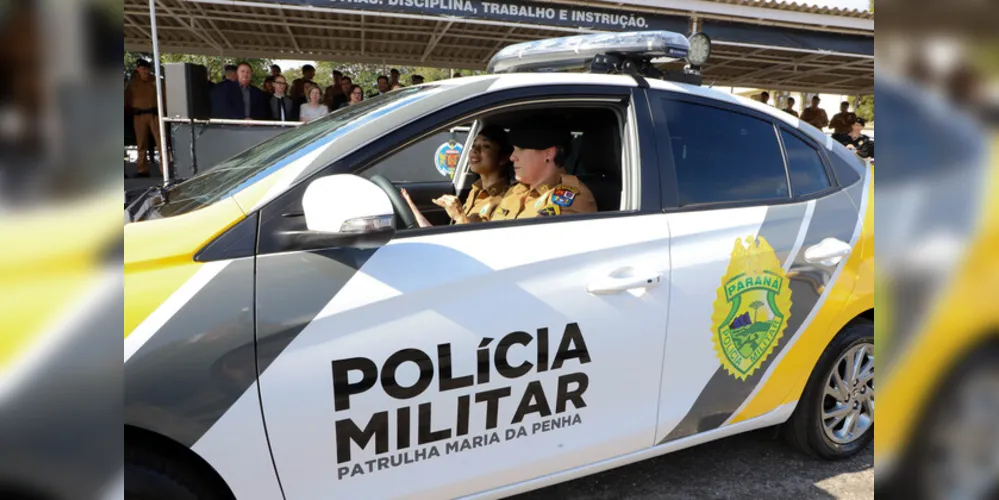 Equipe policial realizou a abordagem do suspeito.