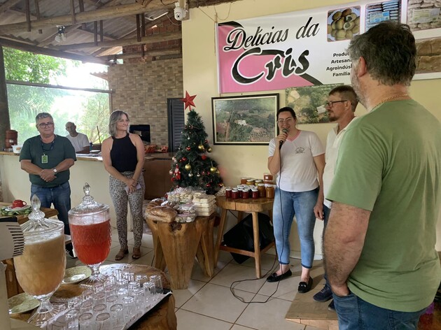1ª Rota Gastronômica Paraíso das Serras aconteceu na comunidade do Xaxim