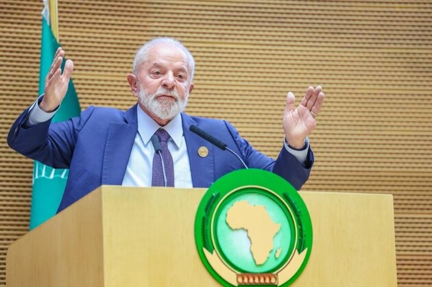 A fala de Lula foi dita em entrevista coletiva na Etiópia