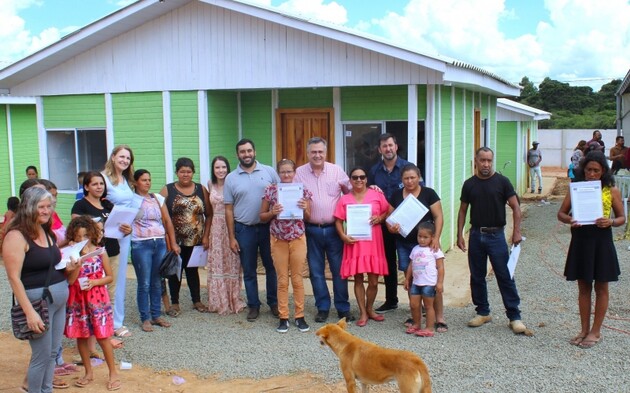 O evento contou com as presenças das famílias, autoridades e a população em geral