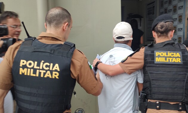 Suspeito pelo crime foi preso na manhã desta segunda-feira (19), em São Mateus do Sul e transferido para Ponta Grossa durante a tarde.