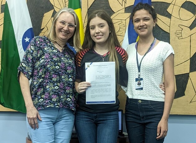 Estudante Mariana Pereira concebeu o projeto junto do Mandato Coletivo