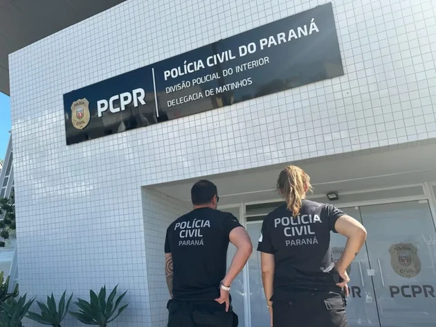 A ação contou com a atuação de policiais civis que estão atuando no Verão Maior Paraná