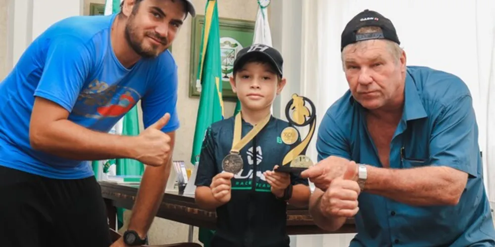 Lucas superou um ex-campeão brasileiro da categoria da sub-14 com uma grande diferença de tempo