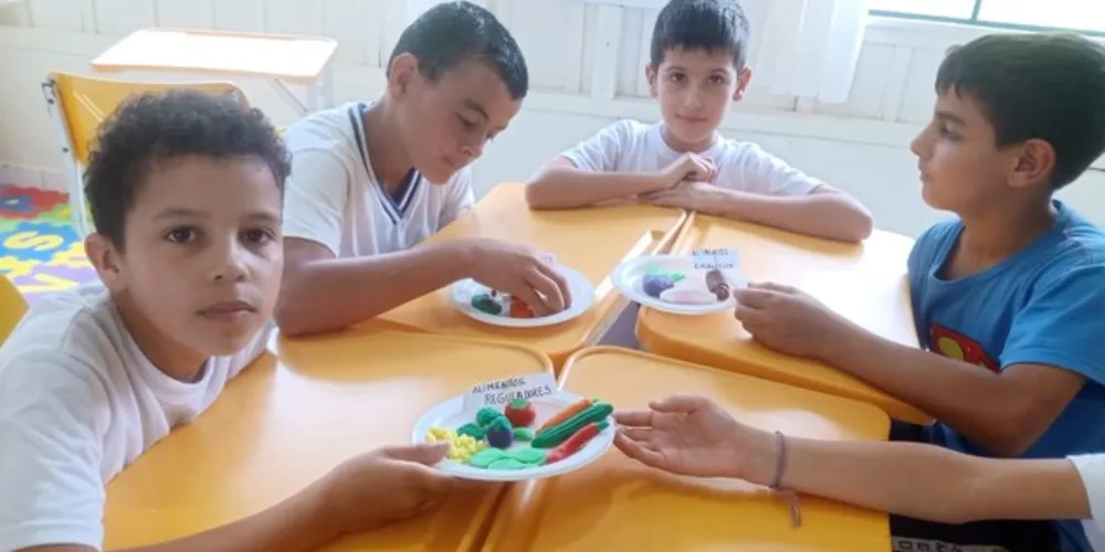 Importância alimentar também foi debatida com os estudantes