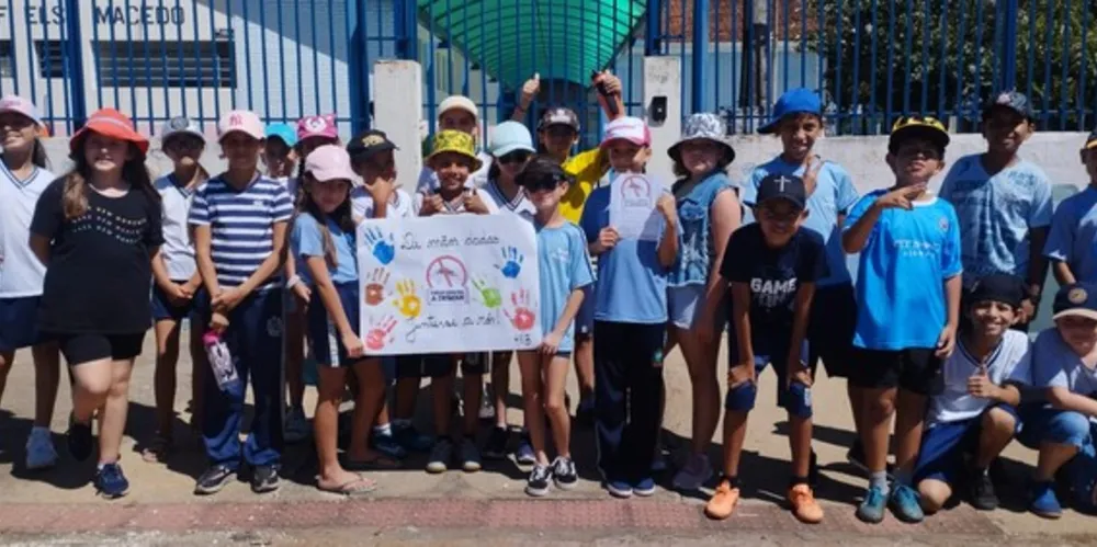 Estudantes atuaram como verdadeiros agentes de saúde na comunidade