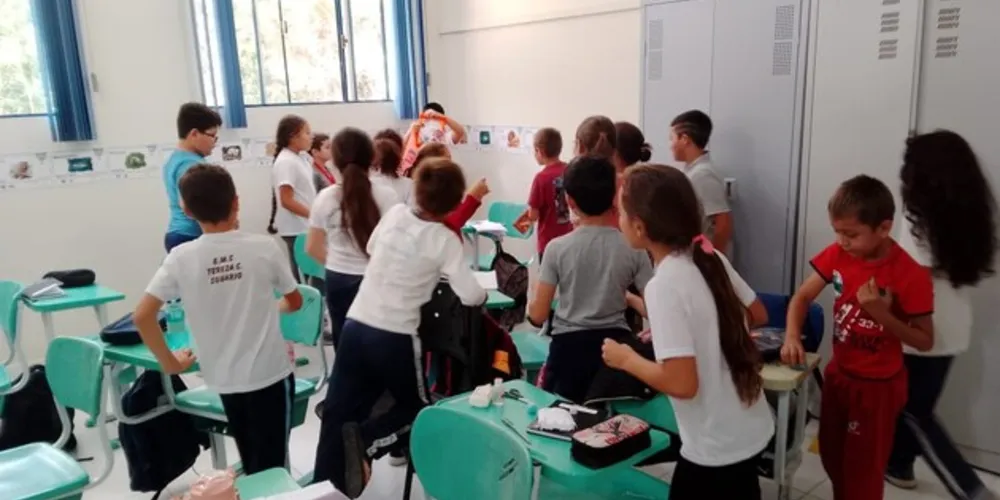 Opções de diversão e conhecimento não faltaram aos alunos