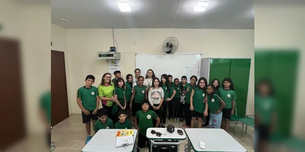 Ações e reflexões foram amplamente trabalhadas em sala de aula