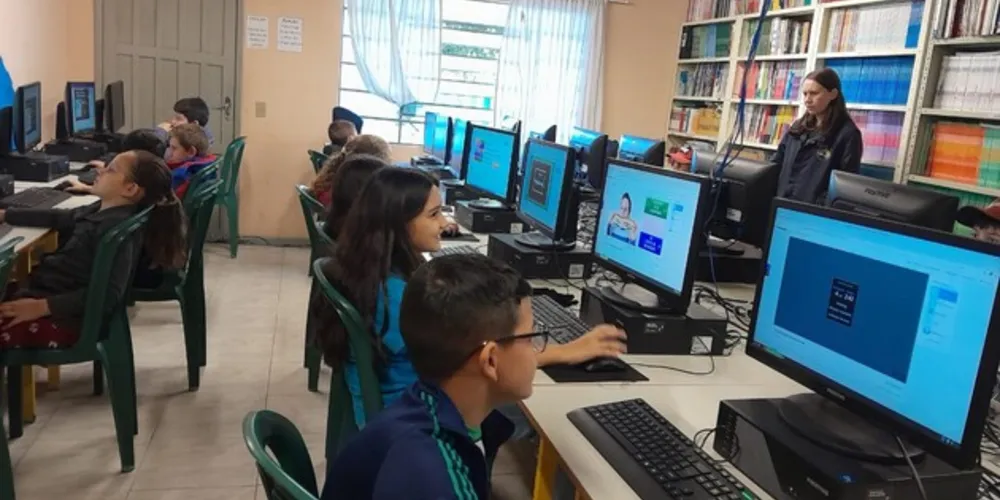 Diversão aliada aos aparatos tecnológicos contribuíram efetivamente com a turma