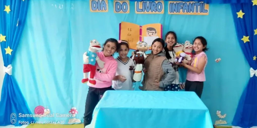 Teatro de fantoches ampliou ainda mais as possibilidades do trabalho