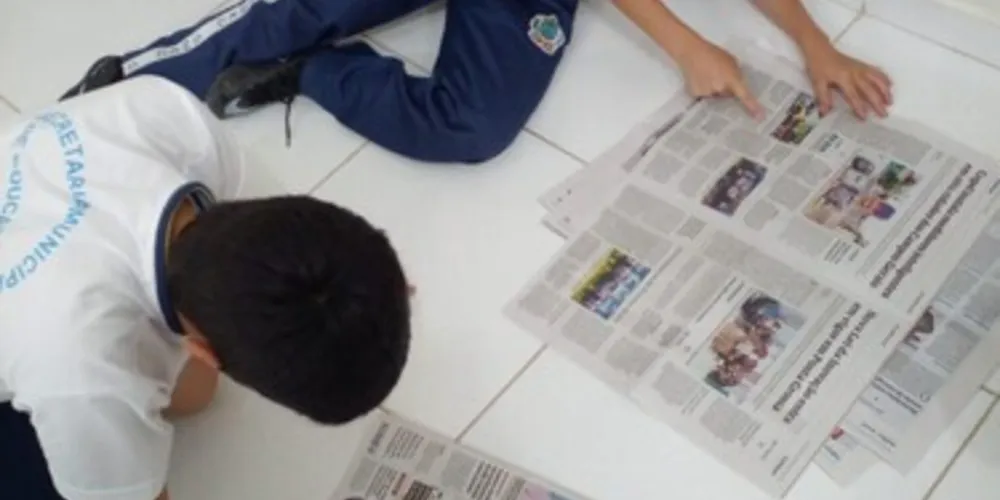 Alunos fizeram um vídeo de apresentação da proposta ao Vamos Ler; confira