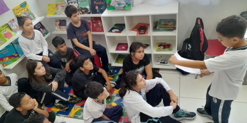 Educandos 'libertaram' textos e contribuíram com aprendizado dos colegas