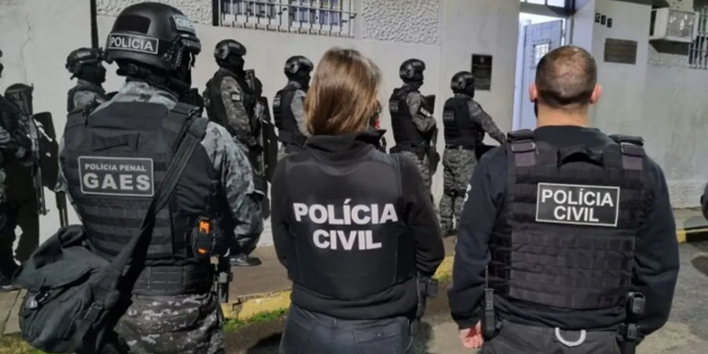 Operação policial prende grupo especializado em furtos de cofres de bancos
