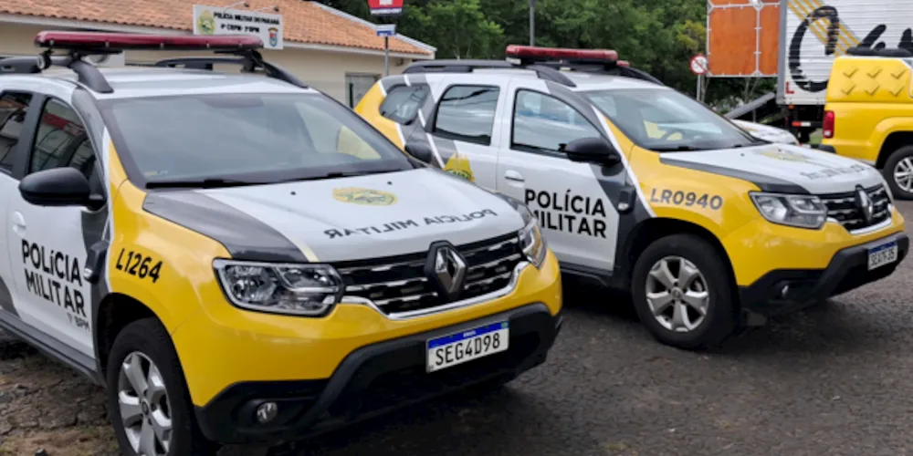Polícia Militar se deslocou para realizar o atendimento na ocorrência