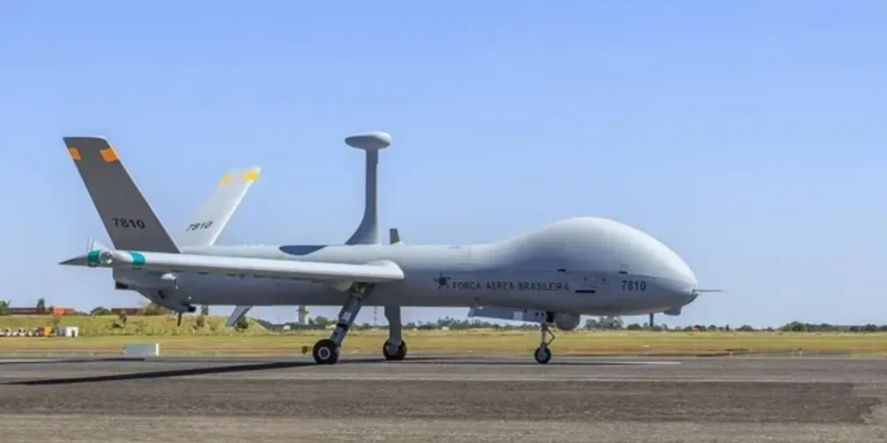 Aeronave não tripulada da FAB utilizada para encontrar pessoas isoladas pelas chuvas no RS