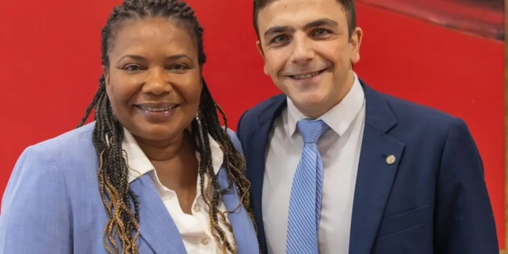 Ministra Margareth Menezes e presidente da Comissão de Cultura, Aliel Machado se reuniram nesta semana