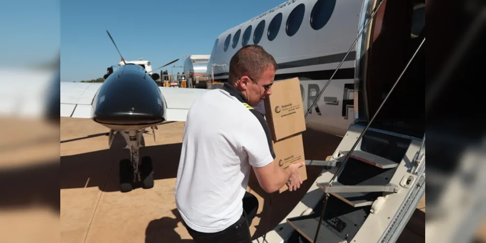 Avião deve chegar em Santa Maria por volta de 12h desde domingo (05)