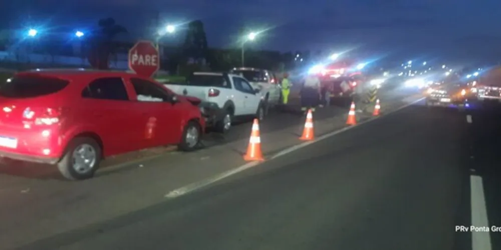 Acidente aconteceu na PR-151, em Carambeí