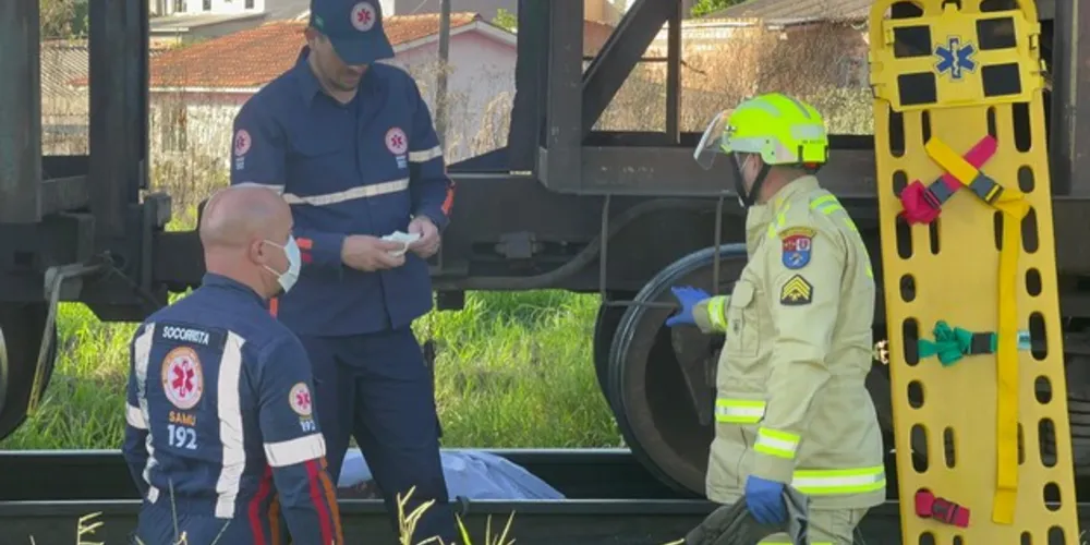 Equipes de socorro foram acionadas para atender a ocorrência