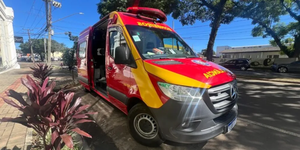 Corpo de Bombeiros (Siate) foi mobilizado para atender a vítima